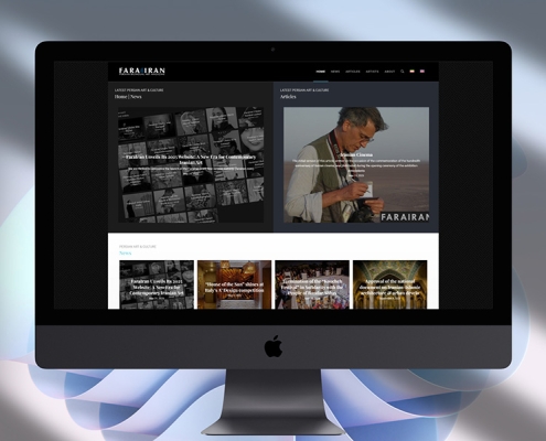 FARAIRAN Relaunches with a Fresh New Look and Structure. Designed by Part Studio